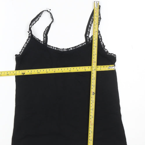 Phase Eight Women's Black Size 12 Camisole Viscose Top