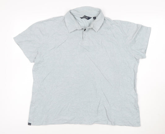 Regatta Men's Grey Cotton Short Sleeve Polo Shirt XL