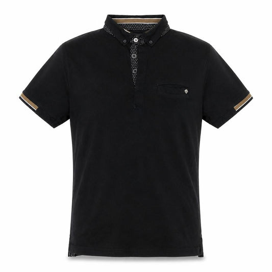 Next Boys Black 12 Years Polo Shirt Button-Down Collar 100% Cotton