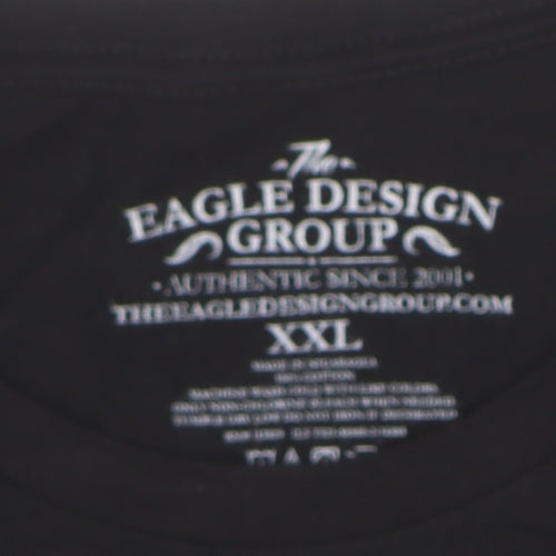 The Eagle Design Group Women’s Black Pirate Couture 2XL Cotton T-Shirt