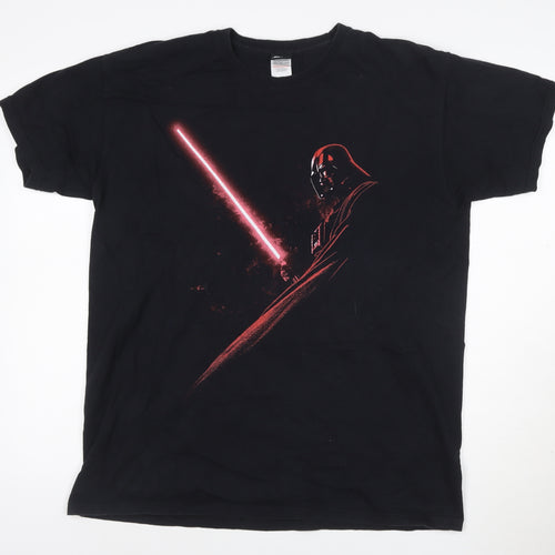 Star Wars Men’s Black XL Darth Vader Graphic T-Shirt