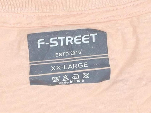 F-Street Women's Pink Just Infinite Graphic Cotton T-Shirt 2XL