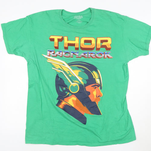 Marvel Thor Ragnarok Green Men's XL Graphic T-Shirt