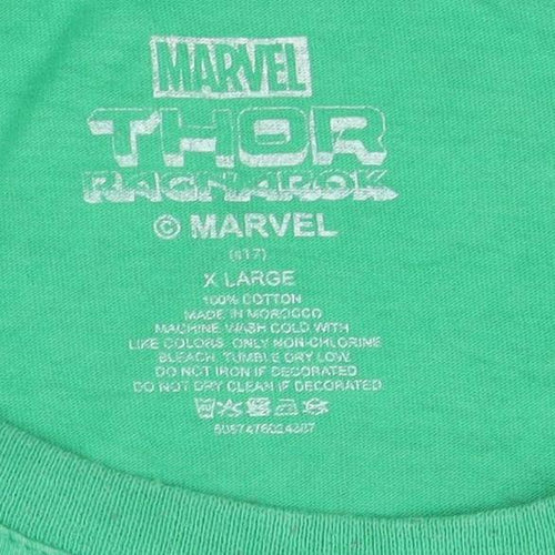 Marvel Thor Ragnarok Green Men's XL Graphic T-Shirt