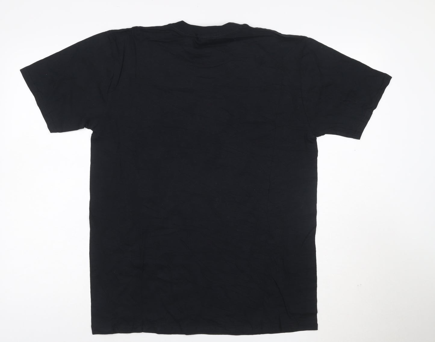 UFC Men's Black Cotton Gym Logo T-Shirt Size M
