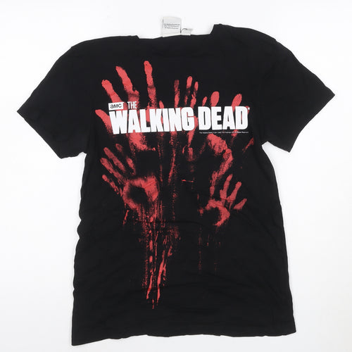 AMC The Walking Dead Men's Black XS Graphic Horror T-Shirt