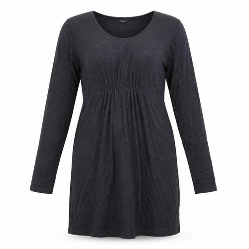 Laura Ashley Women’s Grey Long Sleeve Shift Dress Size 14
