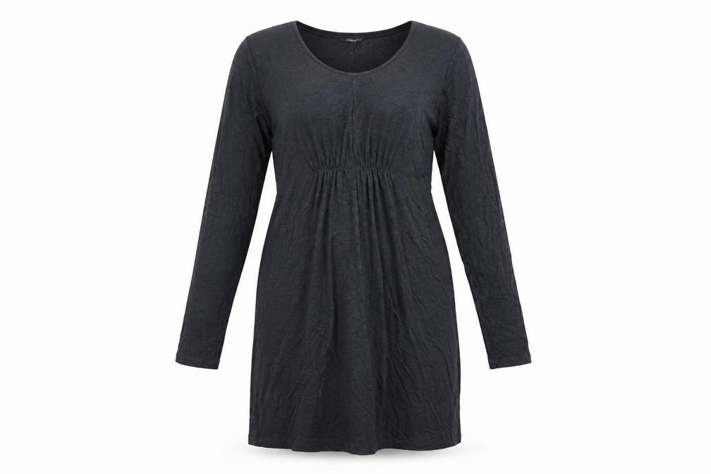 Laura Ashley Women’s Grey Long Sleeve Shift Dress Size 14