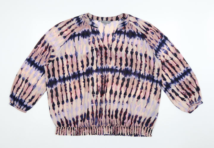 Principles Women’s Multicoloured Size 20 Tunic Blouse