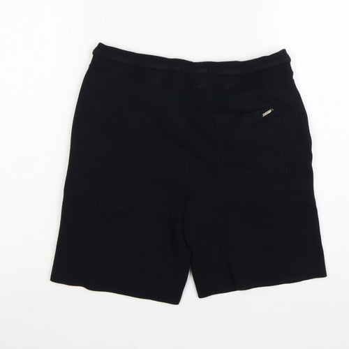 Marks and Spencer Autograph Men's Black Sweat Shorts Small