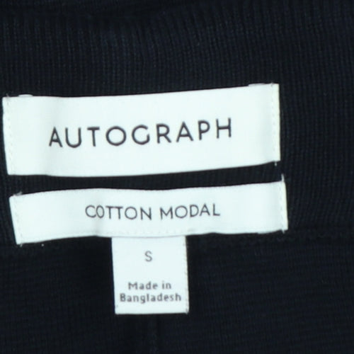 Marks and Spencer Autograph Men's Black Sweat Shorts Small