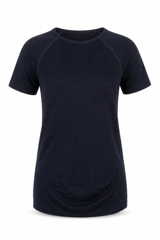 MP Women's Black XS Maternity Seamless Short Sleeve T-Shirt