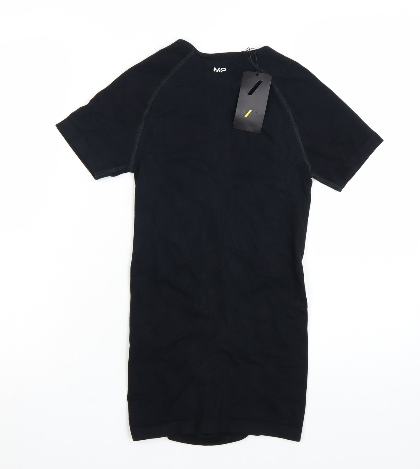 MP Women's Black XS Maternity Seamless Short Sleeve T-Shirt