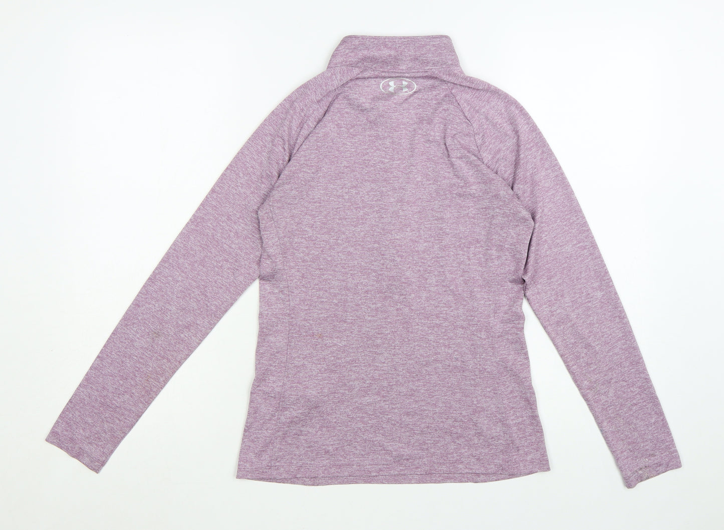 Under Armour Womens Purple 1/2 Zip Pullover Sweatshirt XS