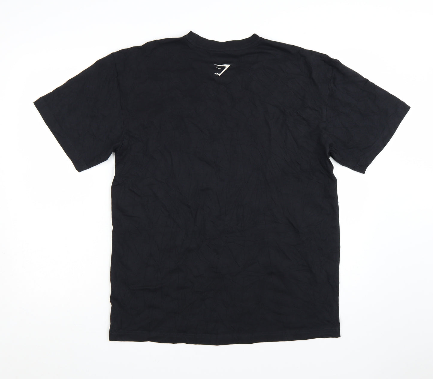 Gymshark Men's Black GSLC Graphic T-Shirt Size S Cotton Blend