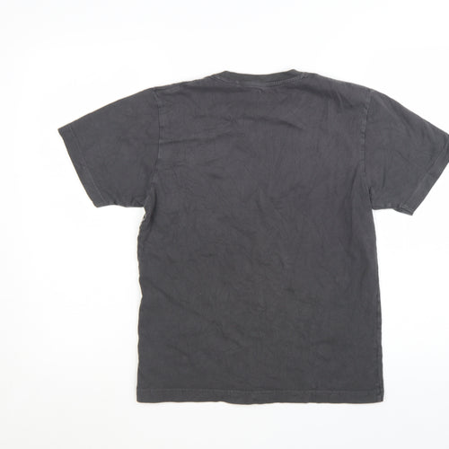 Uniqlo UT Men’s Black Graphic Print Short Sleeve T-Shirt XS Cotton