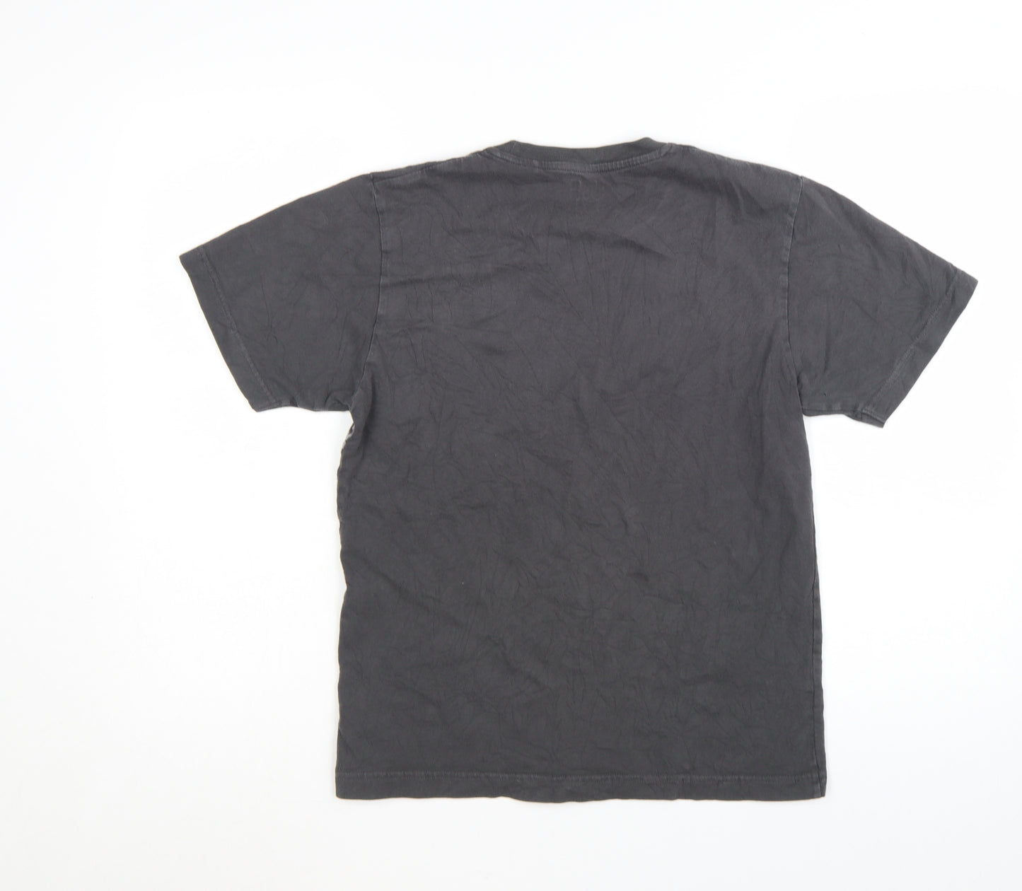 Uniqlo UT Men’s Black Graphic Print Short Sleeve T-Shirt XS Cotton