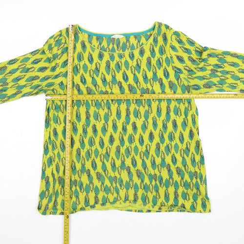 White Stuff Women's Multicoloured Cotton Tunic Blouse Size 14