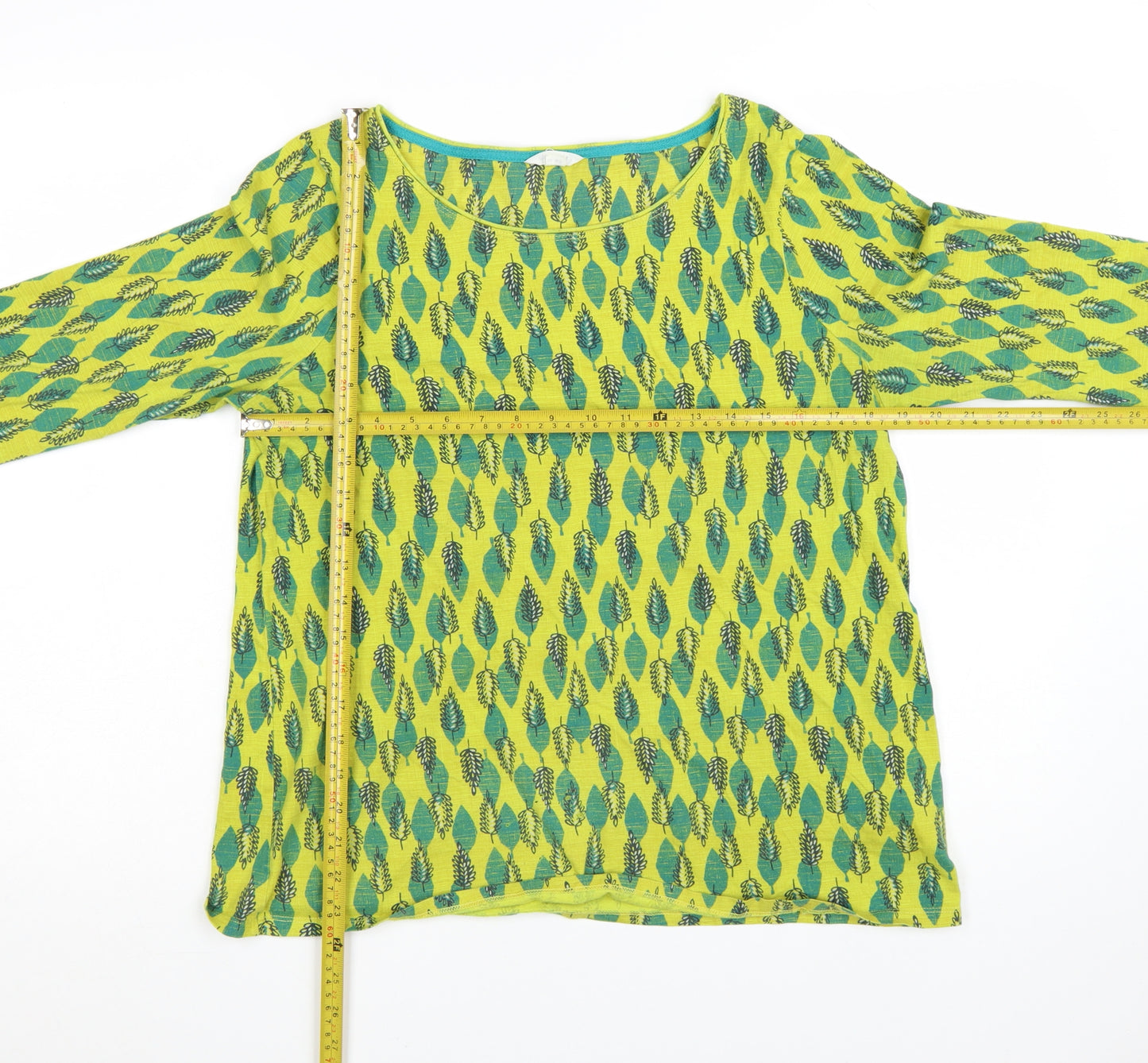 White Stuff Women's Multicoloured Cotton Tunic Blouse Size 14