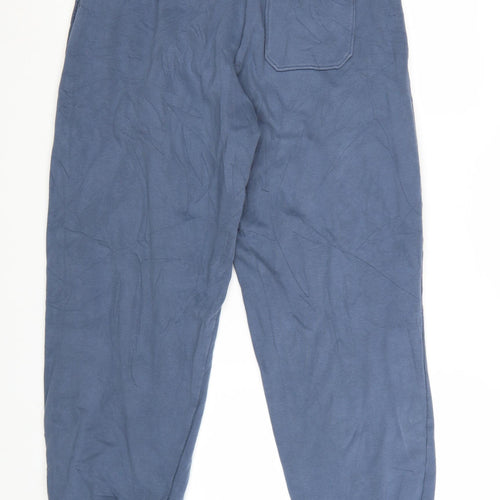 Marks and Spencer Men's Blue Regular Fit Jogger Sweatpants Size S