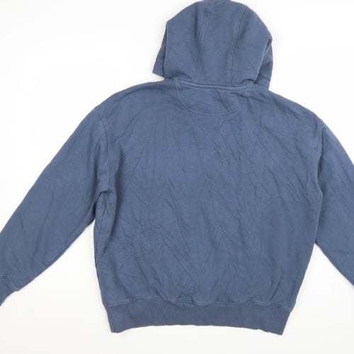Marks and Spencer Men’s Blue Pullover Hoodie Small Regular Fit