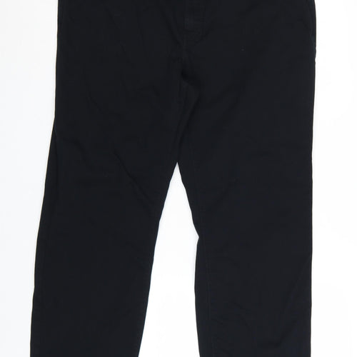 Marks and Spencer Men's Black 38x29 Straight Fit Stretch Jeans