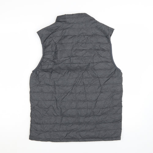 Marks and Spencer Mens Grey Down Padded Bodywarmer S Regular Fit