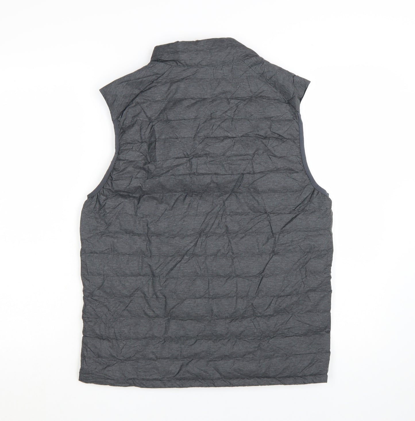 Marks and Spencer Mens Grey Down Padded Bodywarmer S Regular Fit