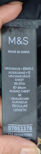 Marks and Spencer Mens Grey Down Padded Bodywarmer S Regular Fit