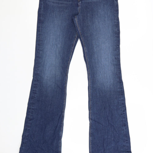 Marks and Spencer Women’s Blue Slim Flare Jeans Size 10 Regular