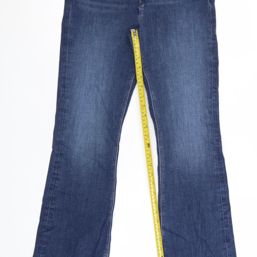 Marks and Spencer Women’s Blue Slim Flare Jeans Size 10 Regular