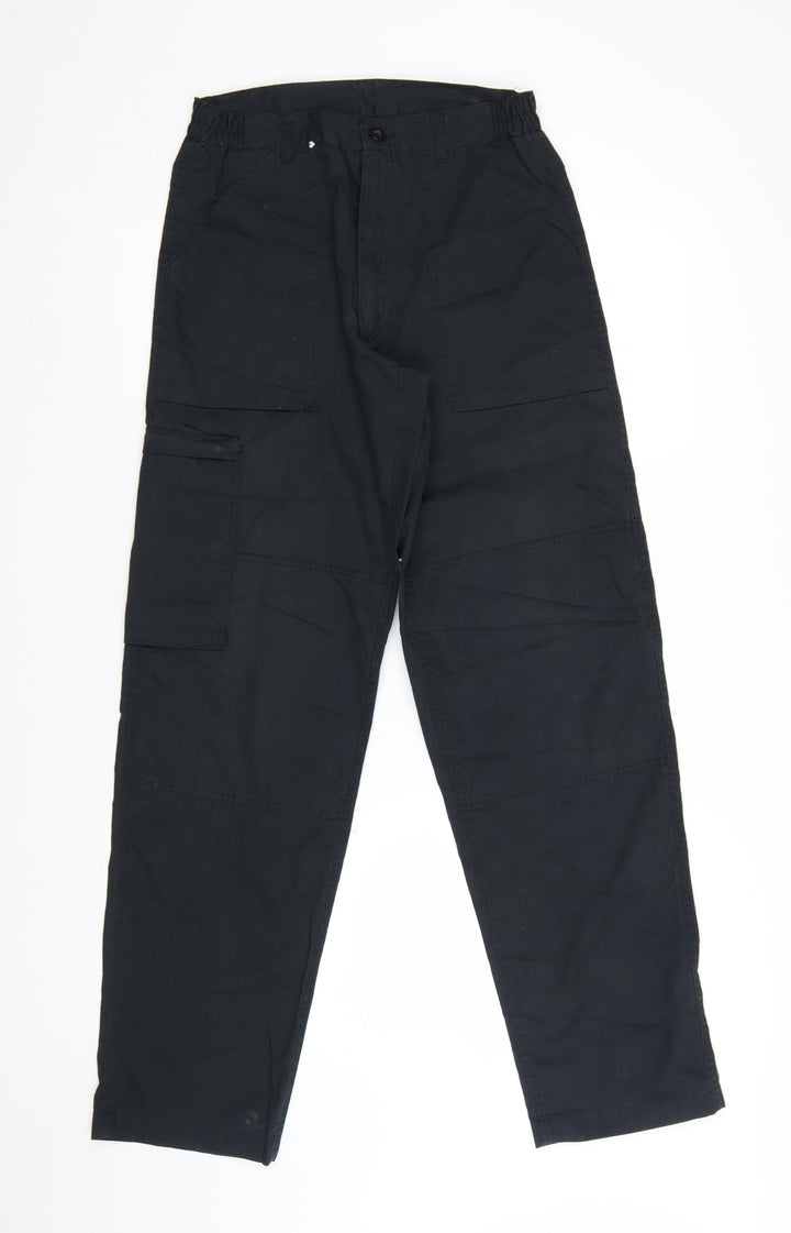 Regatta Professional Men's Black Cargo Work Trousers 28 in