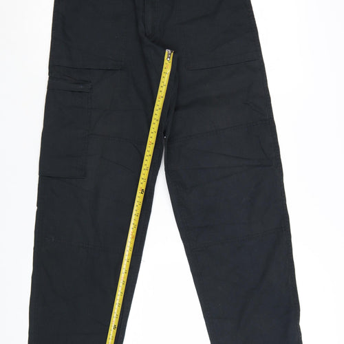 Regatta Professional Men's Black Cargo Work Trousers 28 in
