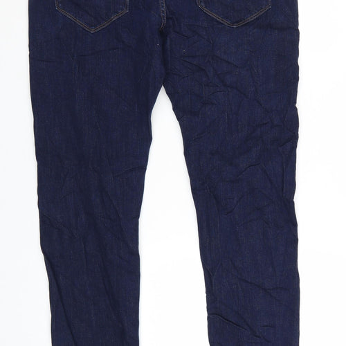 Marks and Spencer Men's Blue Slim Fit Jeans 34/31 Straight Denim