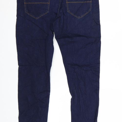 Marks and Spencer Men's Blue Slim Fit Jeans 32W 29L Denim