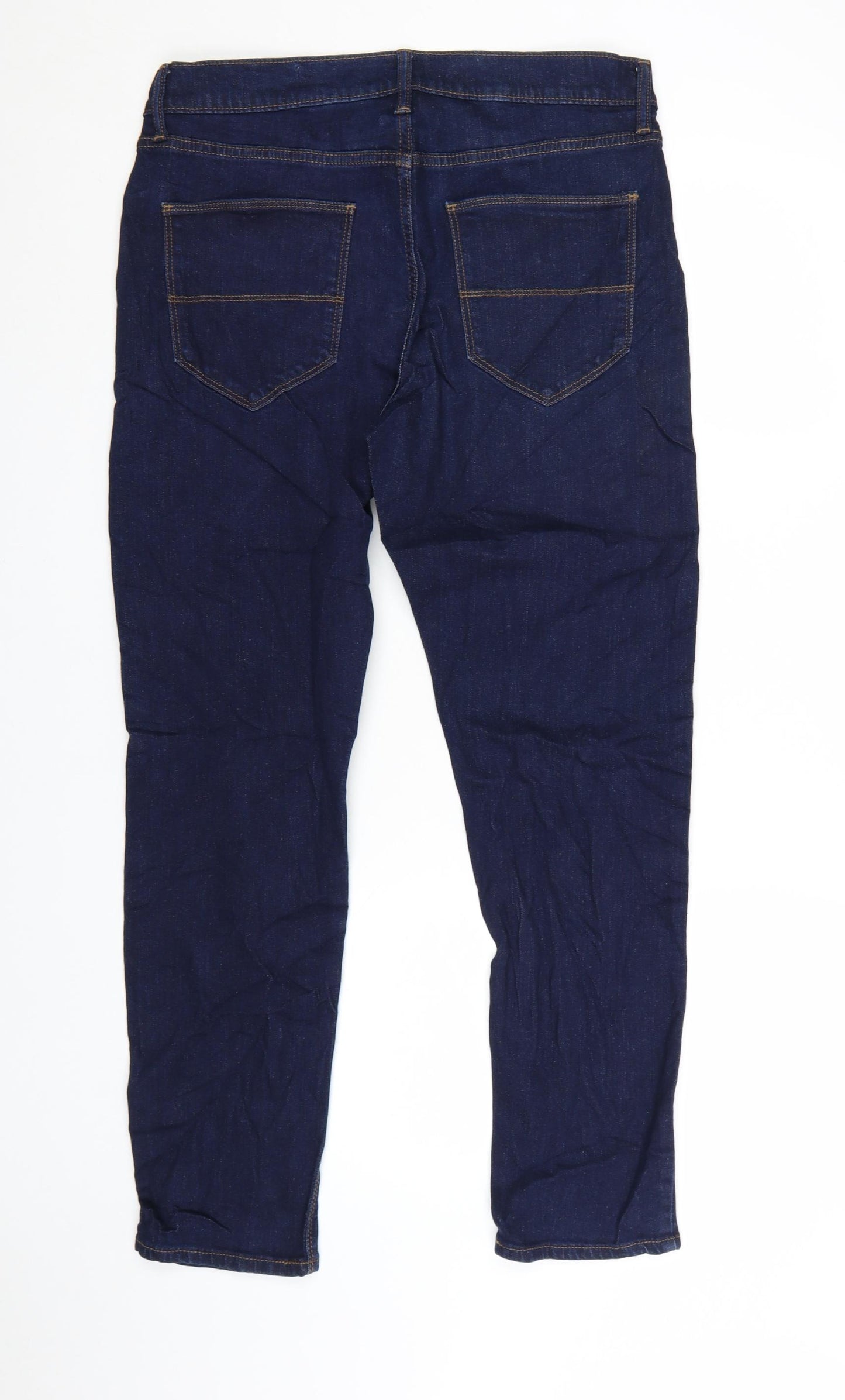 Marks and Spencer Men's Blue Slim Fit Jeans 32W 29L Denim