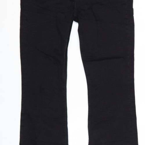 Marks and Spencer Women’s Black Bootcut Stretch Jeans Size 12 Long