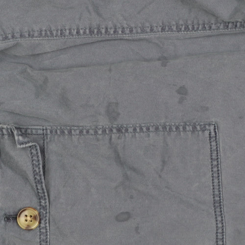 Marks and Spencer Womens Blue Size 22 Cargo Trousers