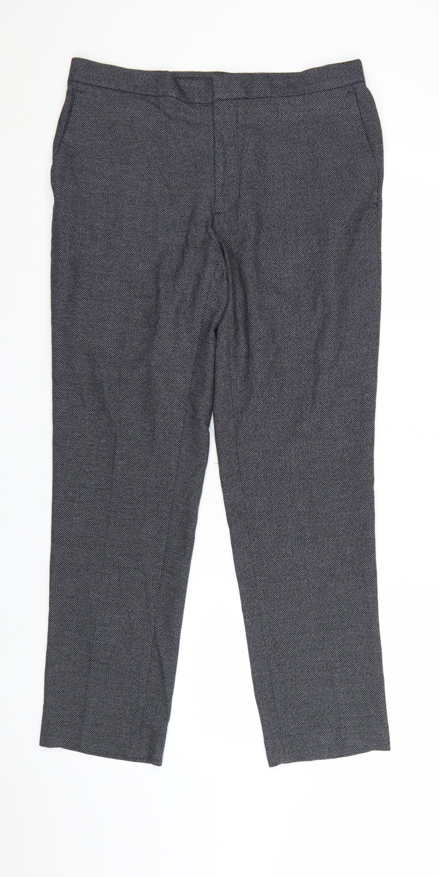 Marks and Spencer Autograph Men's Navy Slim Fit Trousers 34S