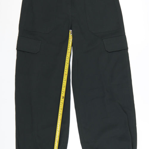 Marks and Spencer Women’s Black Cargo Trousers Size 6 Petite