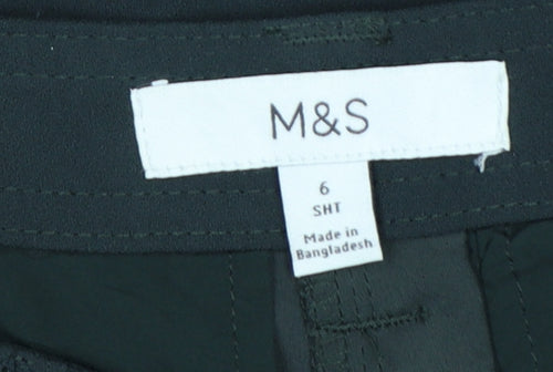 Marks and Spencer Women’s Black Cargo Trousers Size 6 Petite