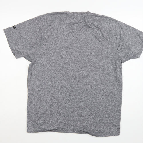 Adidas Men's Grey Freelift AEROREADY T-Shirt Size L