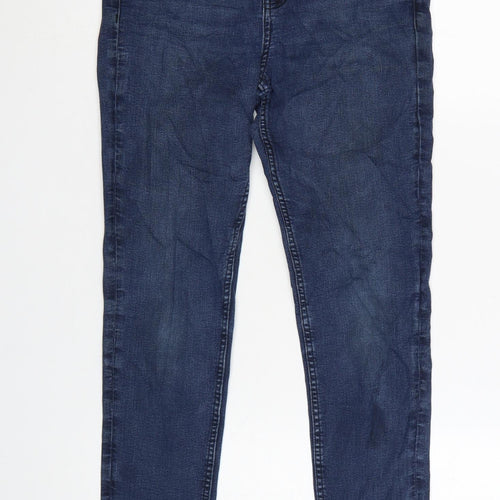 Marks and Spencer Women’s Blue Skinny Jeans Size 10 Regular Fit