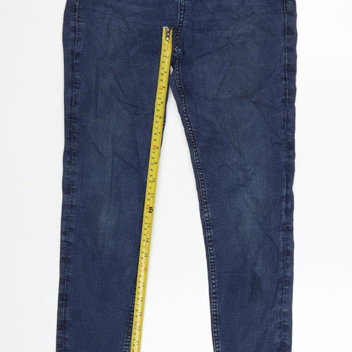 Marks and Spencer Women’s Blue Skinny Jeans Size 10 Regular Fit