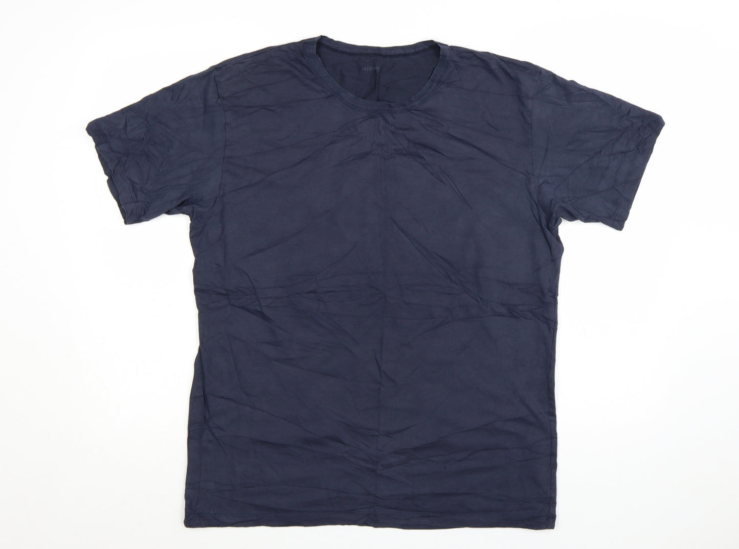 Uniqlo Men’s Blue AIRism Crew Neck Short Sleeve T-Shirt Size L