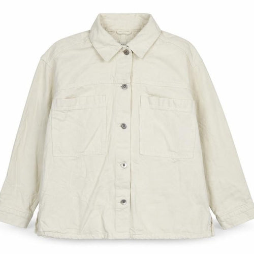 Marks and Spencer Women Beige L Basic Cotton Jacket