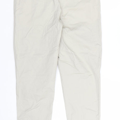Marks and Spencer Men's Beige Chino Trousers M Regular Fit