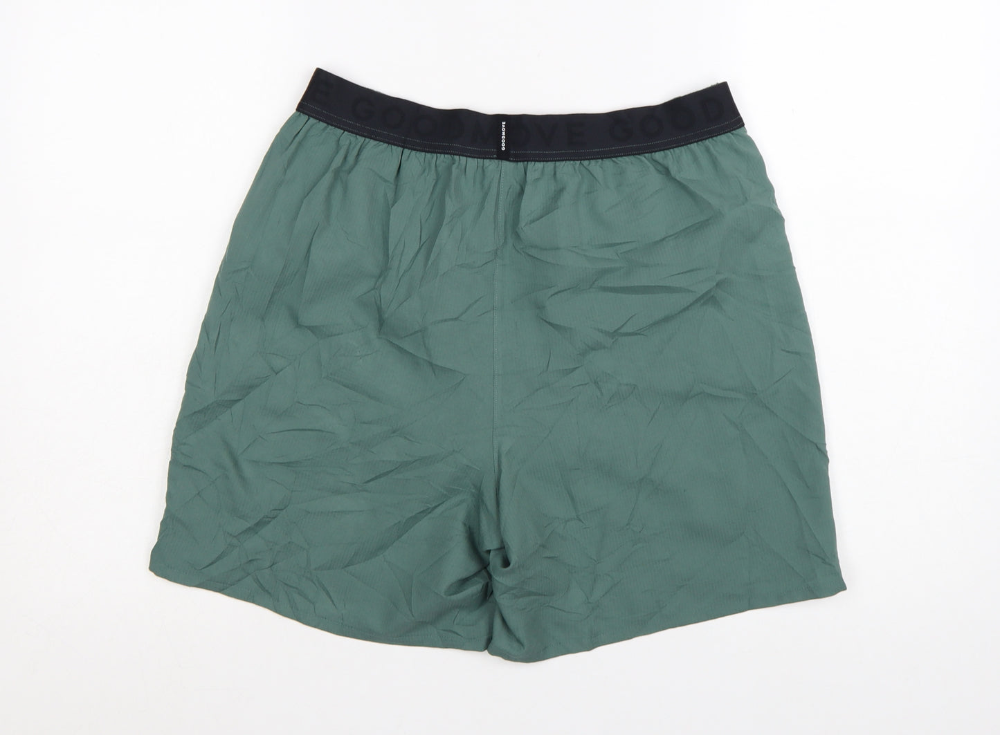 Marks and Spencer Goodmove Men's Green M Athletic Gym Shorts