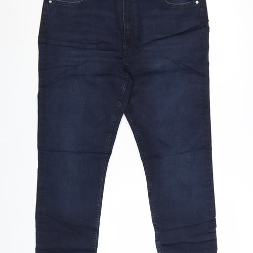 Marks and Spencer The Lily Women's Blue Slim Fit Jeans Size 18 Regular