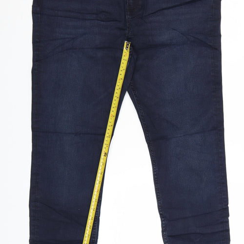 Marks and Spencer The Lily Women's Blue Slim Fit Jeans Size 18 Regular